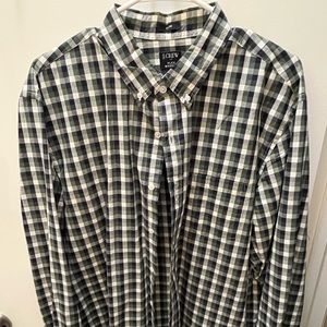 Jcrew mens button up size XL, EUC